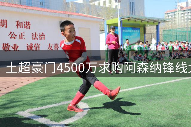 土超豪门4500万求购阿森纳锋线大将遭拒